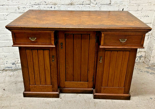 Antique edwardian oak - edwardian, pedestal