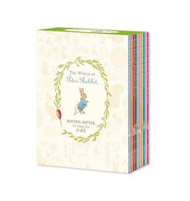 Peter Rabbit 10-book Library (Coloured Jackets) by Potter, Beatrix Book The
