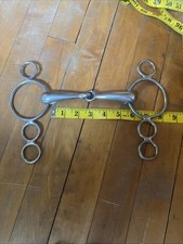 Dutch Gag Three Ring, Loose Ring Snaffle 5.5”
