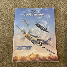 25th Anniversary National Championship Air Race and Air Show Program, Reno 1988 