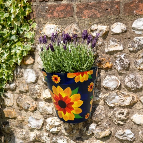 Wall sunflower planter - wall,