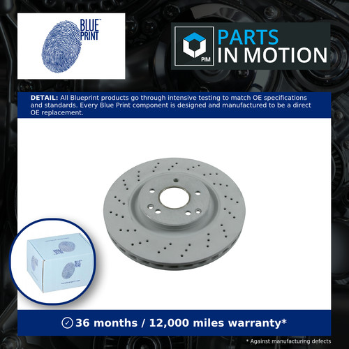 Brake discs pair vented - 2x,