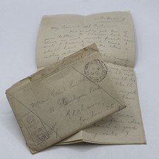 WW1 1917 Handwritten Letter