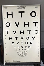  Eye light test box--illuminated light box only