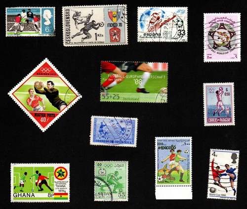 Football stamps 12 all - football,