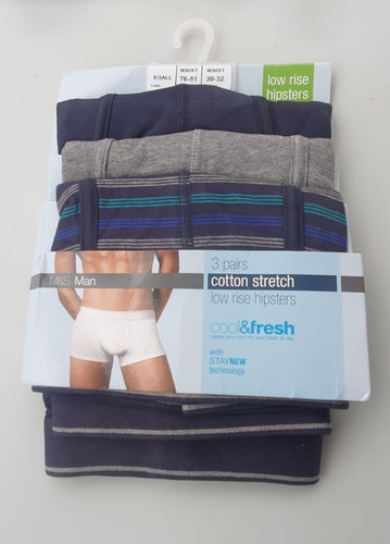 Mens hipsters underwear - mens, pack