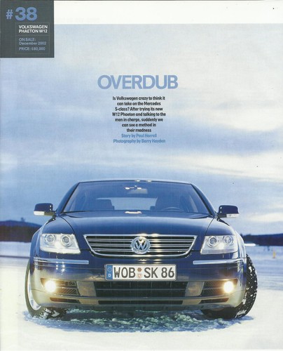 Volkswagen phaeton w12 - volkswagen,