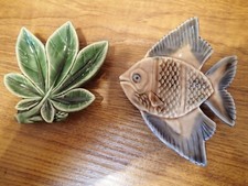 2 WADE Porcelain Angel Fish