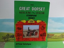 1982 Great Dorset Steam Fair Catalogue