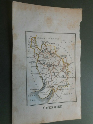 100 original cheshire map - cheshire,