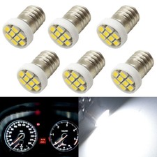 6Pcs For MORRIS MINOR 1000 1959-71 WARNING & PANEL LIGHT BULBS 12v SCREW CAP