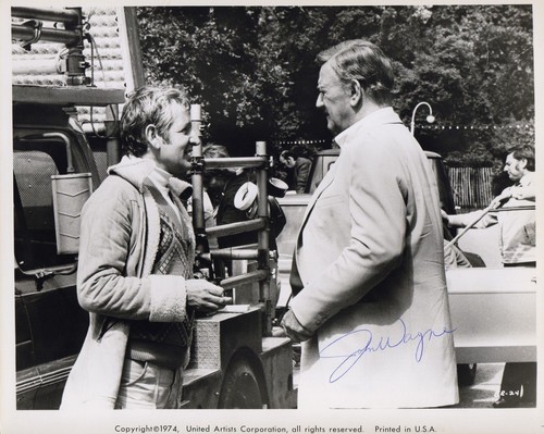 John wayne autograph signed - autograph,