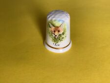 VINTAGE FENTON CHINA THIMBLE -