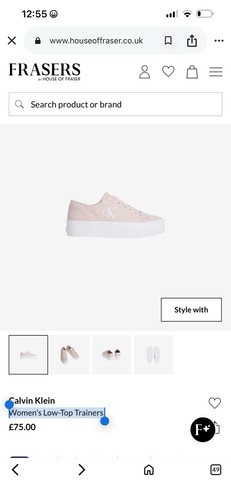 Women low top trainers - women's,