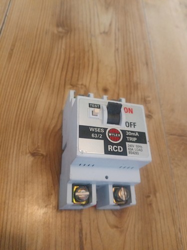 Wylex wses 30ma 63a load - 30ma,