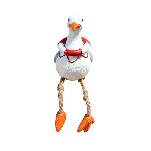 Seagull figurine nautical - seagull,