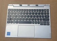Keyboard/Dock For Lenovo Miix 320-10ICR 2-in-1 Tablet QWERTY UK Silver Good