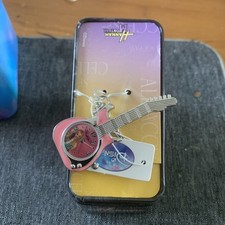 hannah montana Watch Guitar Necklace  Watch  Pink
