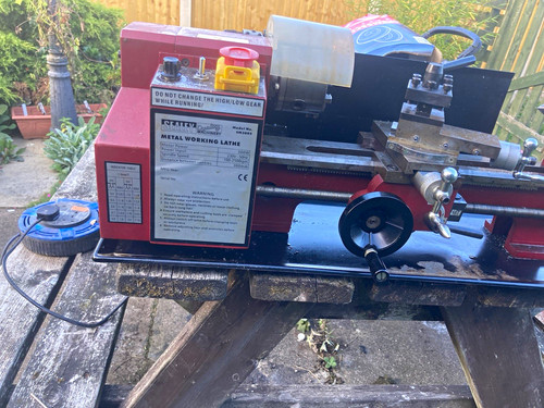 Sealey sm3002 mini metal lathe - sealey,