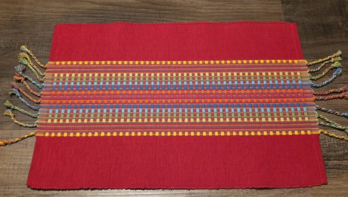 Cotton placemats colored - 4,