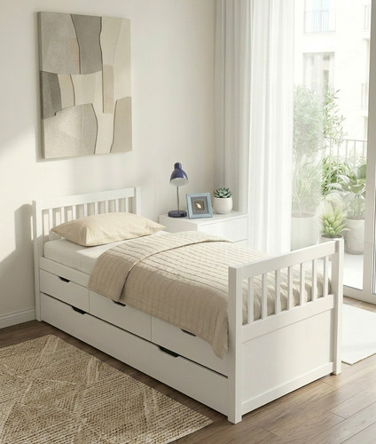 3ft pine trundle - 3ft,