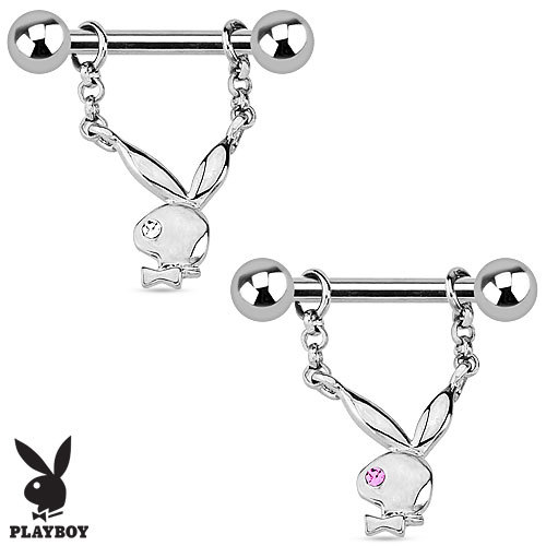 Dangle chain playboy nipple - dangle,