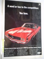 1969 Chevrolet CAMARO  Print