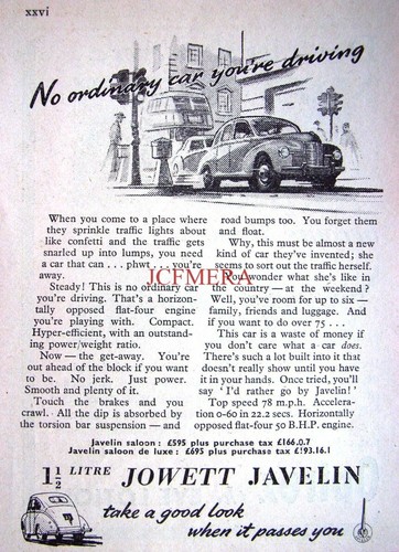 Jowett javelin 5 litre - jowett,