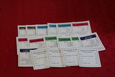 Vintage - Monopoly - Title Deed Cards - Railway Cards -  DROP DOWN MENU