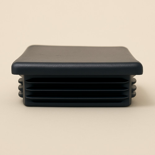 Square plastic end caps - square,