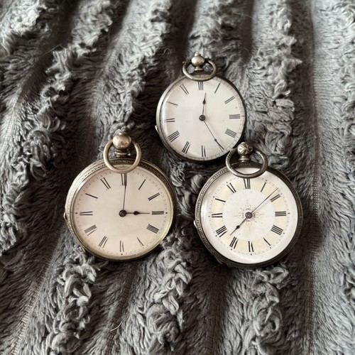Mens silver pocket watches - pocket,