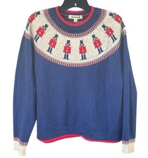 Boden Women’s Blue Fair Isle