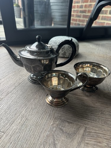 Silver plated tea - plated,