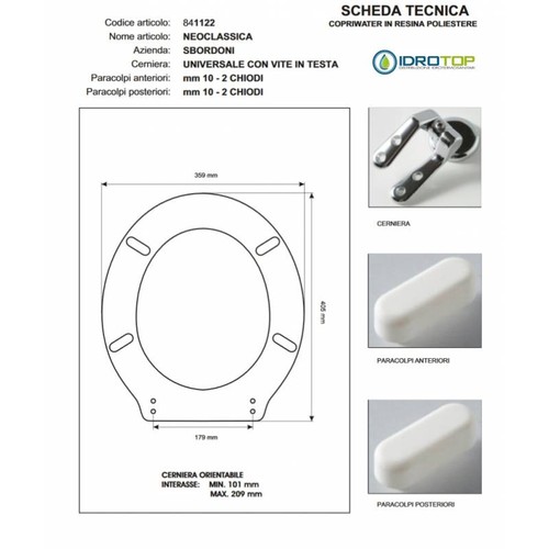 Neoclassica champagne toilet - neoclassica,