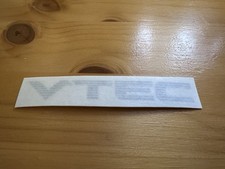 Vtec CRX Rear Hatch Decal.