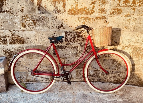 Ladies antique bicycle - ladies,