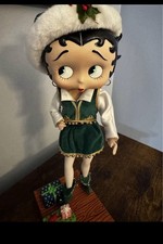 Betty Boop Christmas Figurine