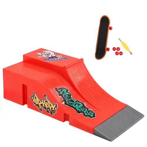 Finger skateboard ramp with - ramp,