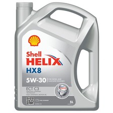 Helix HX8 Car Engine Oil Kit 5W30 ECT C3 10 Litres 2x 5L Service Lubricant Shell