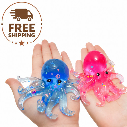 Octopus taba squishy - octopus, toy