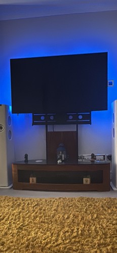 Florence walnut cantilever - walnut, tv