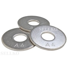 Stainless steel flat penny - a4,