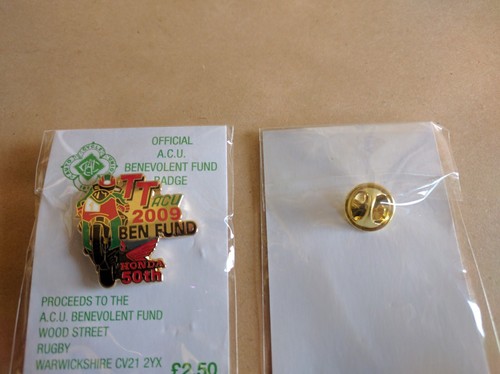 Isle man badge 2009 - man, tt