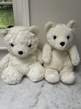 Allders Santa And Polar Christmas Bears - Height 15 Inches