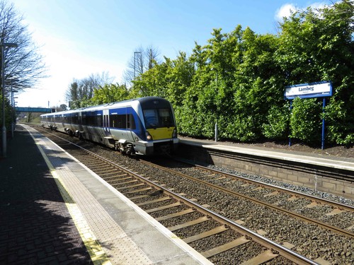 Photo 12x8 train lambeg - photo,