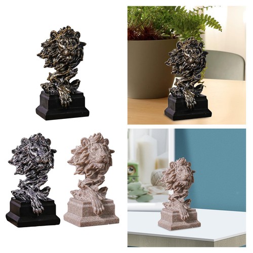 Lion head statue collection - lion,
