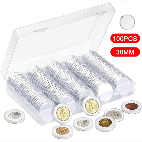 100pcs clear coin - 100pcs,