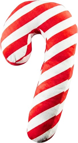 Christmas candy cane cushion - christmas,