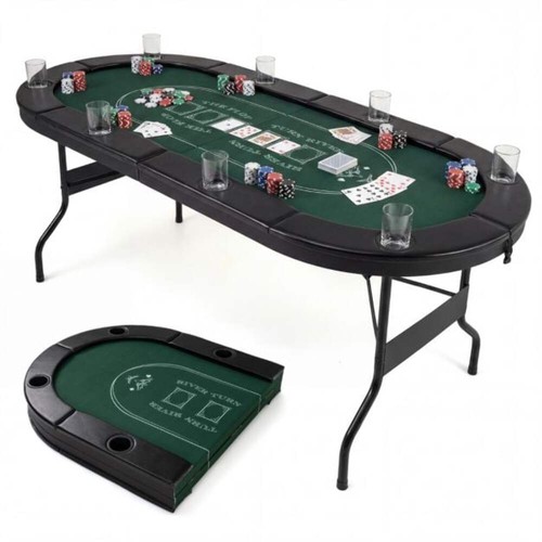Foldable poker table - poker, player