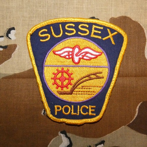 Vintage canada sussex police - sussex,